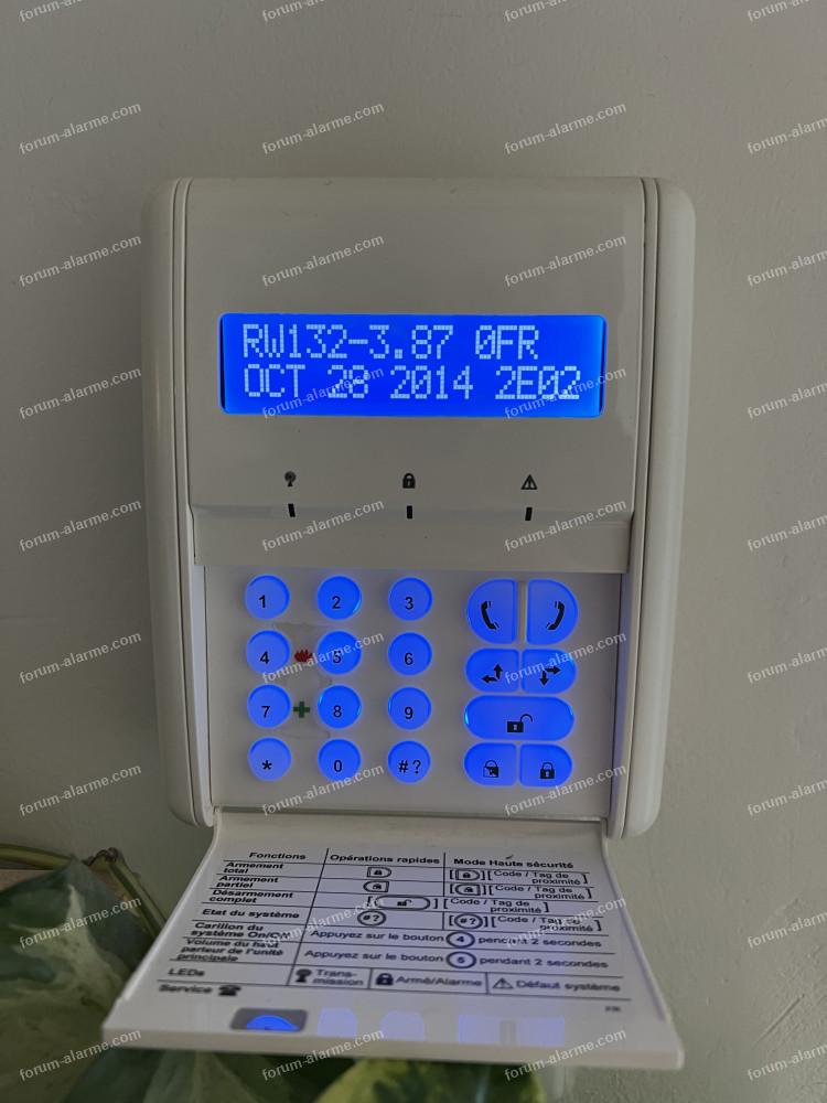 mise à jour centrale Risco Agility 3