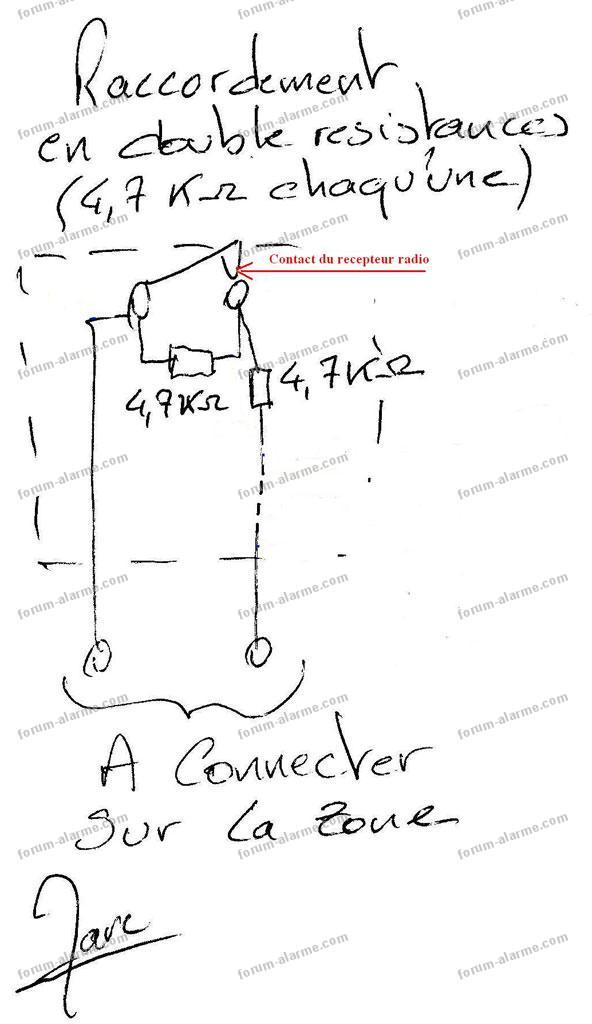 raccordement des resistance