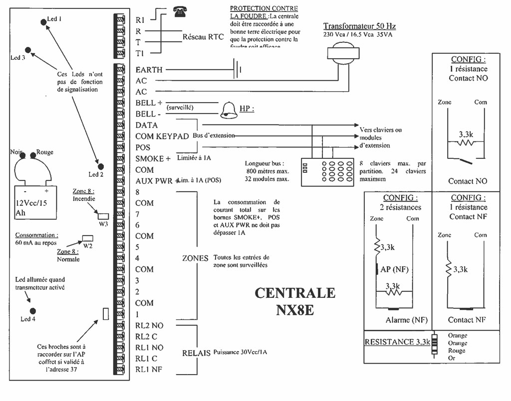 networx alarm system reset code